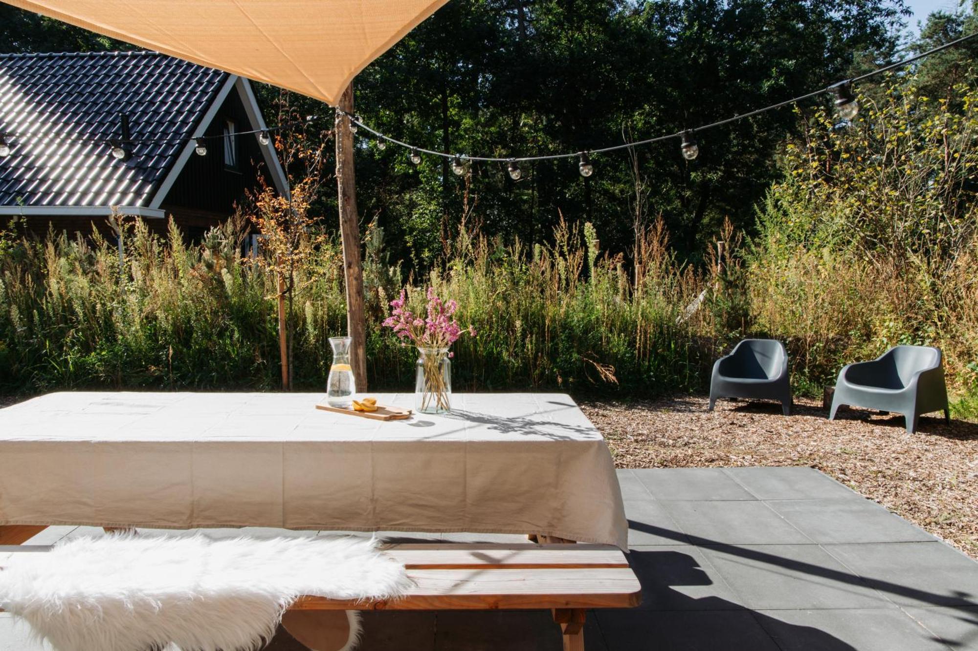 Foss Lodge - Luxe Boutique Boshuis Veluwe Nunspeet Bagian luar foto